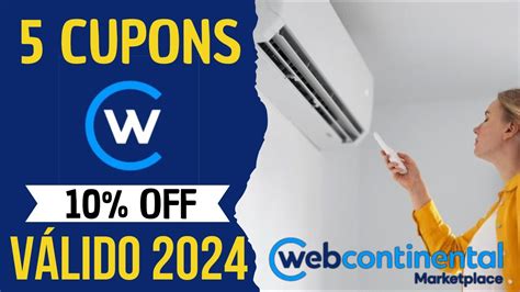 Cupom WebContinental 2024 10 OFF Desconto Em Primeira Compra