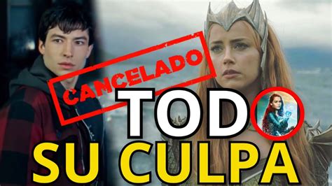 Dc Cancela Todo Por Amber Y Ezra Miller Aquaman Confirma El