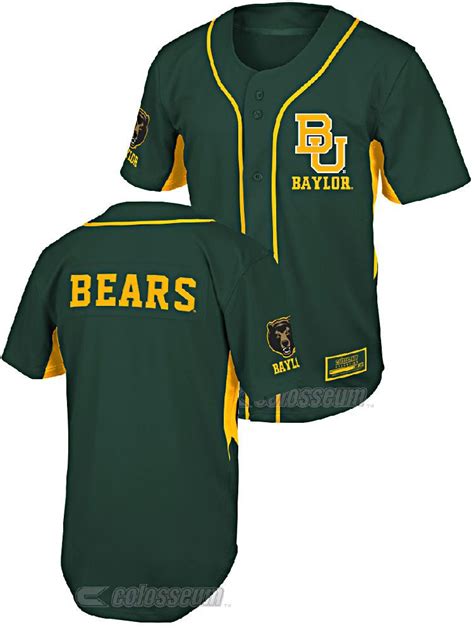 Youth Baylor Bears Fielder College Baseball Jersey By Colosseum