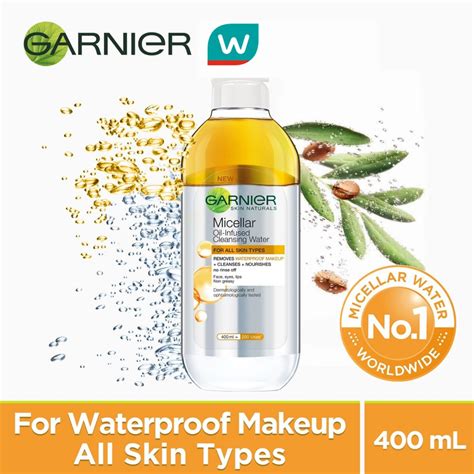 Garnier Micellar Oil Infused Cleansing Water 400ml Shopee Philippines