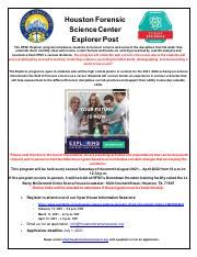 Houston Forensic Science Center flyer 2021.pdf - Houston Forensic ...