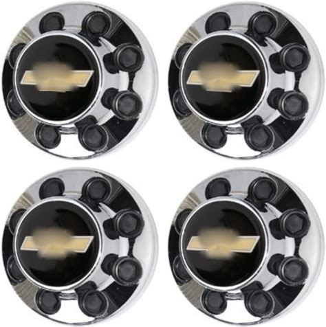 4pcs Wheel Hub Caps Center Hub Cap Cover For Silverado 2500