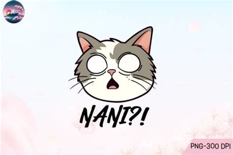 Nani Meme Anime Japanese Funny Graphic by Cherry Blossom · Creative Fabrica