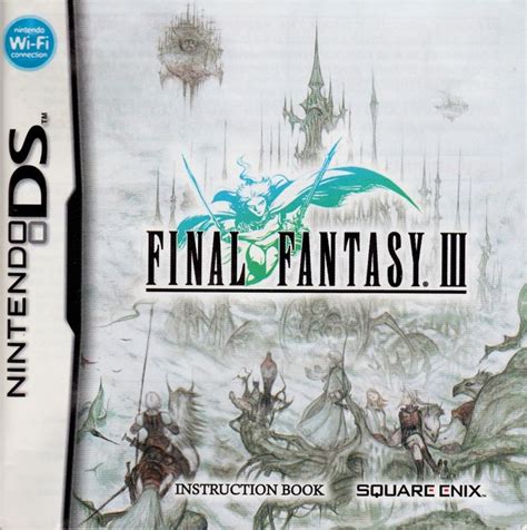 Final Fantasy Iii 2006 Nintendo Ds Box Cover Art Mobygames