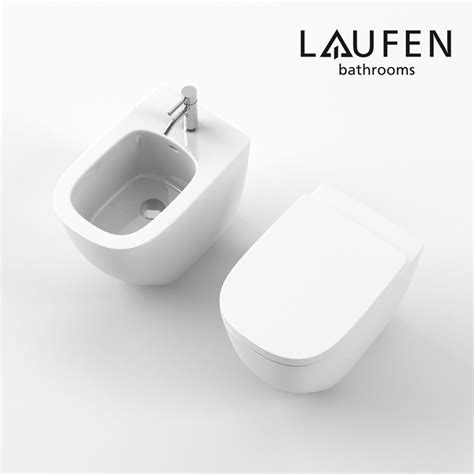 Laufen Palomba Floorstanding Bidet And WC 3D Model CGTrader