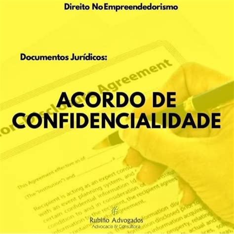 Acordo De Confidencialidade Tudo Que Voc Precisa Saber