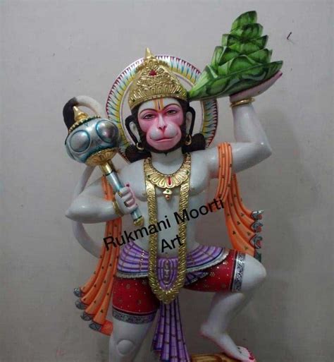 hanuman ji marble statue  piece marble hanuman statue