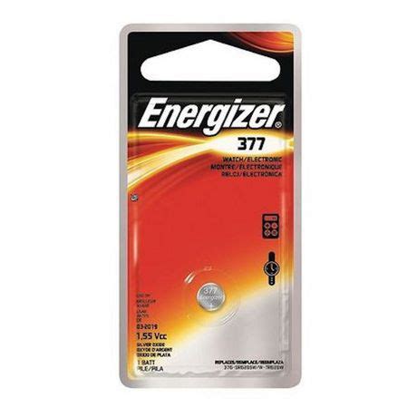 Energizer Silver Oxide 377 SR626SW SR66 377BPZ2 24mAh 1 5V Battery