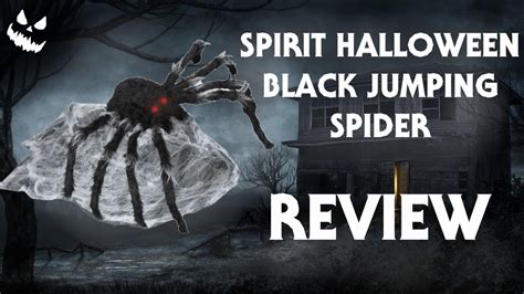 Spirit Halloween Black Jumping Spider Review Youtube