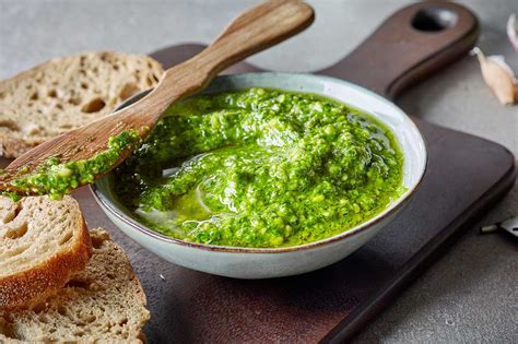 Recette pesto revisitée Un petit tour à la ferme