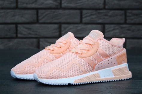 Женские кроссовки Adidas EQT Cushion ADV Pink White (Летние розовые ...