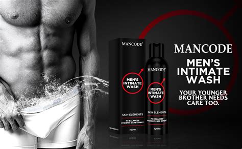 Mancode Intimate Wash For Men Ml With Tea Tree Essential Oil