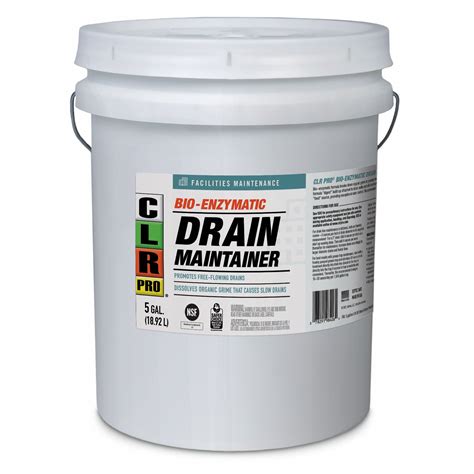 CLR Drain Maintainer 5 Gal Bucket Unscented Liquid Ready To Use 1