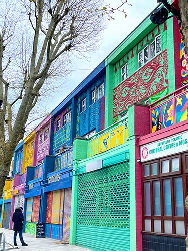 The Most Colourful Street In The Uk Mural Art Of Aberfeldy Street