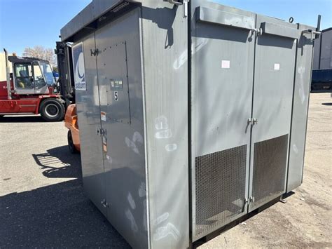 2240kW Simplex Forced Air Cooled Resistive Load Bank Fetting Power Inc