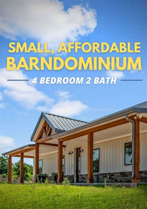 Affordable Barndominium Amazing Small Affordable Barndominium