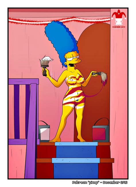 Marge Simpson Tits Pussy Nude Nipples Pubic Hair