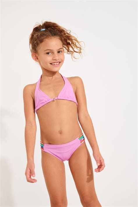 Roze Bikini Voor Meisjes Mini Foster Spring Banana Moon