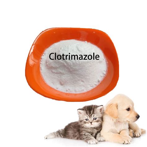 Veterinary Medicine API CAS 23593 75 1 Clotrimazole Powder For Anti