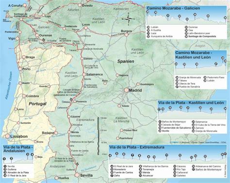 Wanderführer Jakobsweg Vía de la Plata Fernwanderweg