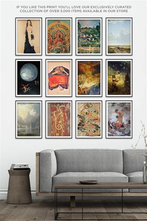 Egon Schiele Standing Naked Girl With Long Black Hair And Etsy Singapore