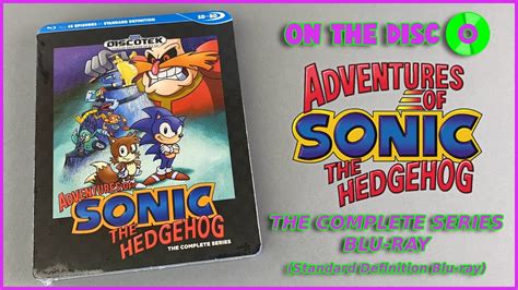 On The Disc Adventures Of Sonic The Hedgehog Blu Ray Sd On Blu Ray