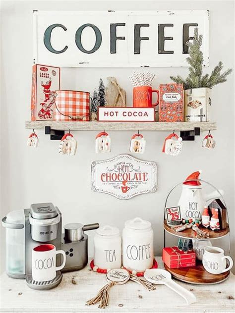 75 DIY Christmas Hot Cocoa Bar Ideas Lady Decluttered Natal