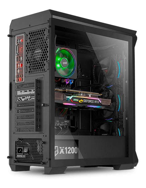 Gabinete Gamer Nox Hummer Quantum Argb Vidrio Templado Atx Cuotas