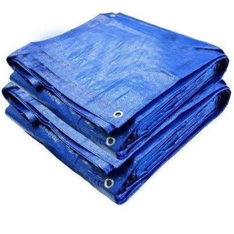 Pvc Coated Blue Construction Tarpaulin Sheet For Construction Usage