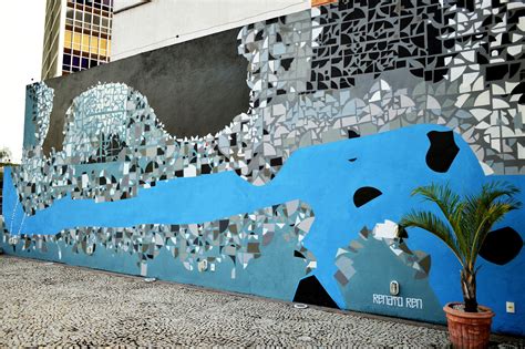 Casa Porto Das Artes Plásticas - Pintura mural realizada na Casa Porto das Artes Plásticas, Vitória-ES ...