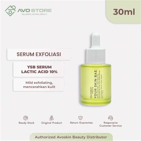 Jual Avoskin Your Skin Bae Lactic Acid Kiwi Fruit