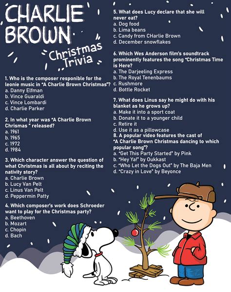 Charlie Brown Christmas Printables