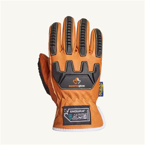 Guante Endura De Piel Anti Impacto Tl Guantes Sergo