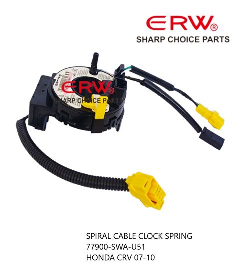 SPIRAL CABLE CLOCK SPRING SPIRAL CORD 77900 SWA U51 HONDA CRV 07