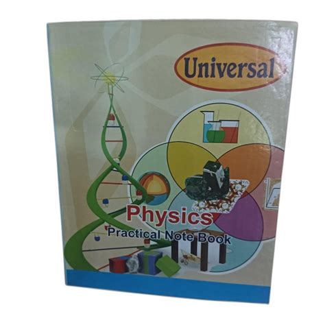 White Paper Universal Physics Practical Notebook For School And