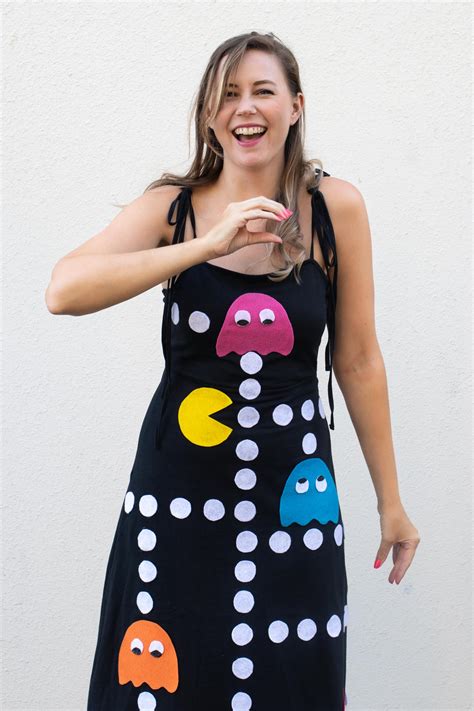 DIY No Sew Pac Man Costume For Halloween Club Crafted