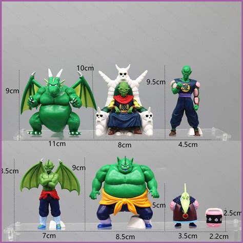 Sq Pcs Dragon Ball Piccolo Figura De Acci N Familiar Pandereta