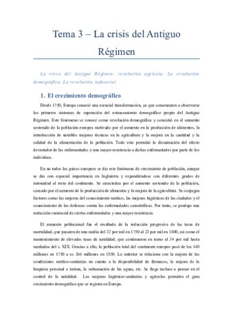 Tema La Crisis Del Antiguo Regimen Pdf