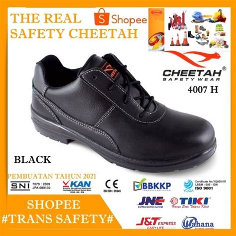 Jual Sepatu Safety Cheetah 4007 H Sepatu Safety Shoes Cheetah 4007 H