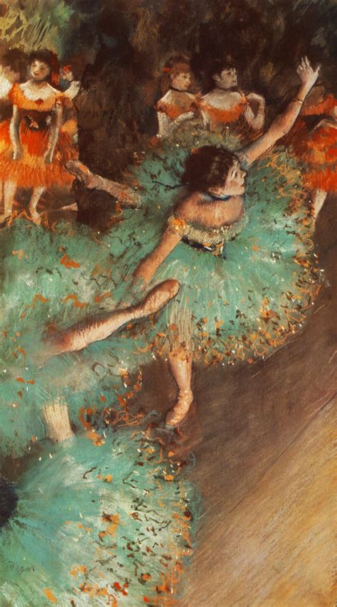 The Green Dancer Edgar Degas Wikiart Org