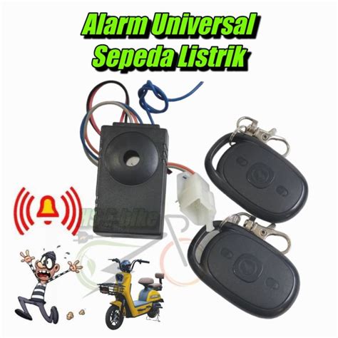 Alarm Sepeda Listrik Universal Sepeda Listrik Lazada Indonesia