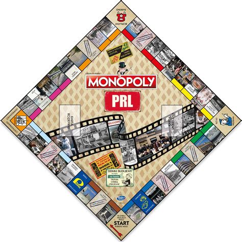 Monopoly PRL Planszowa Gra Strategiczna Pionki Kolekcjonerski Maluch