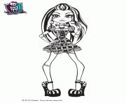 Coloriage Monster High Lagoona Blue Maillot De Bain JeColorie