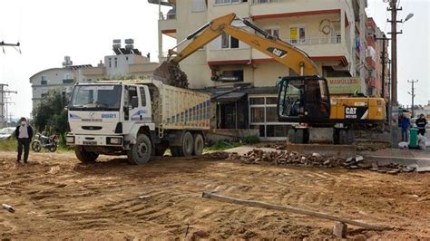 Barbaros Caddesi nde ilk kazma vuruldu Antalya Körfez Gazetesi