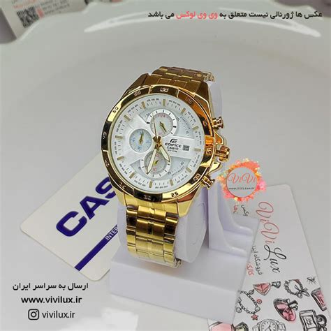 ساعت سه موتور فعال کرنوگراف کاسیو ادیفایس مردانه CASIO EDIFICE وی وی