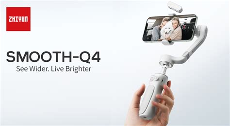 Der ZHIYUN SMOOTH Q4 setzt neue Maßstäbe in Sachen Kreativität