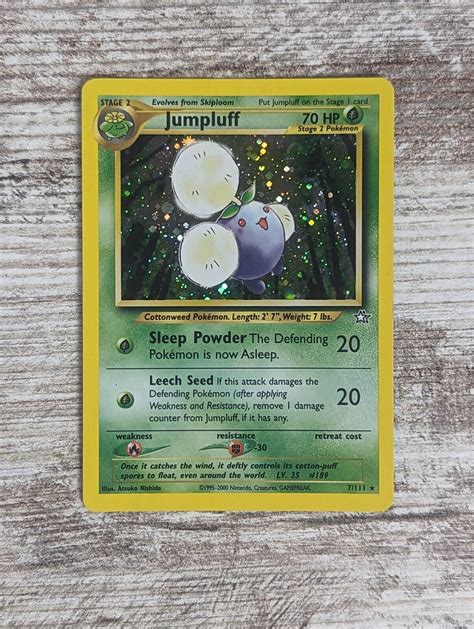 Jumpluff Neo Genisis Unlimited Holo Rare Pok Mon Lp Ebay