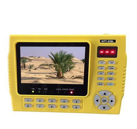 KPT 958L DVB-S2 Digital Satfinder Full HD Satellite Finder Meter 2200 ...