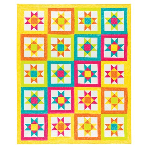 Vibrant Ohio Star Quilt Craft For The World