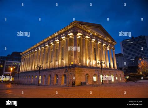 England West Midlands Birmingham Town Hall Stock Photo Alamy